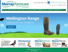 Tablet Screenshot of murrayfarmcare.co.uk